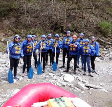 May 2022 Cohort Meeting Rafting Activity