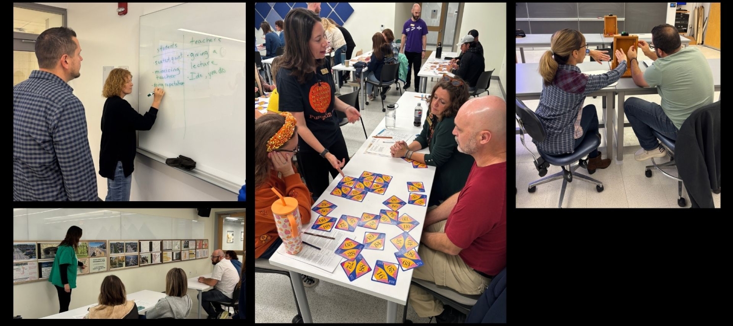 Share sessions of master teachers